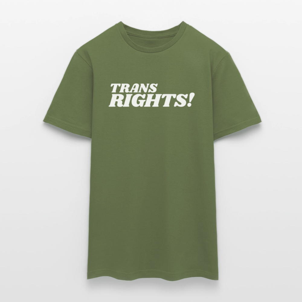 Trans Right! | Pride T-Shirt - Militärgrün