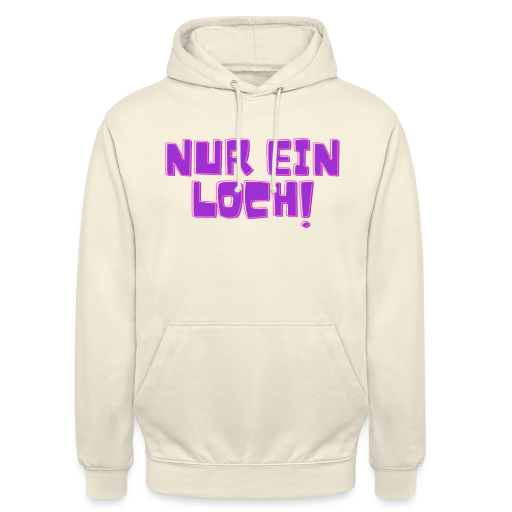 Nur ein Loch! | Kink Fetish Pride Hoodie Unisex - Vanille-Milchshake