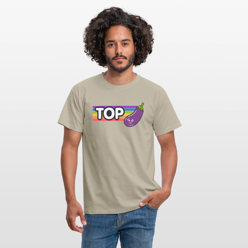 Top Gay | Pride T-Shirt - Sandbeige