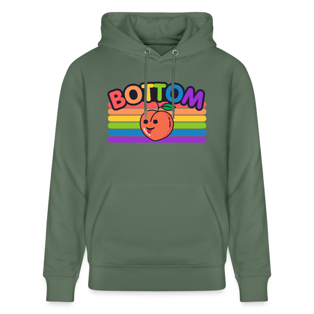 Bottom Gay | Pride Bio-Hoodie Unisex - Tanngrün