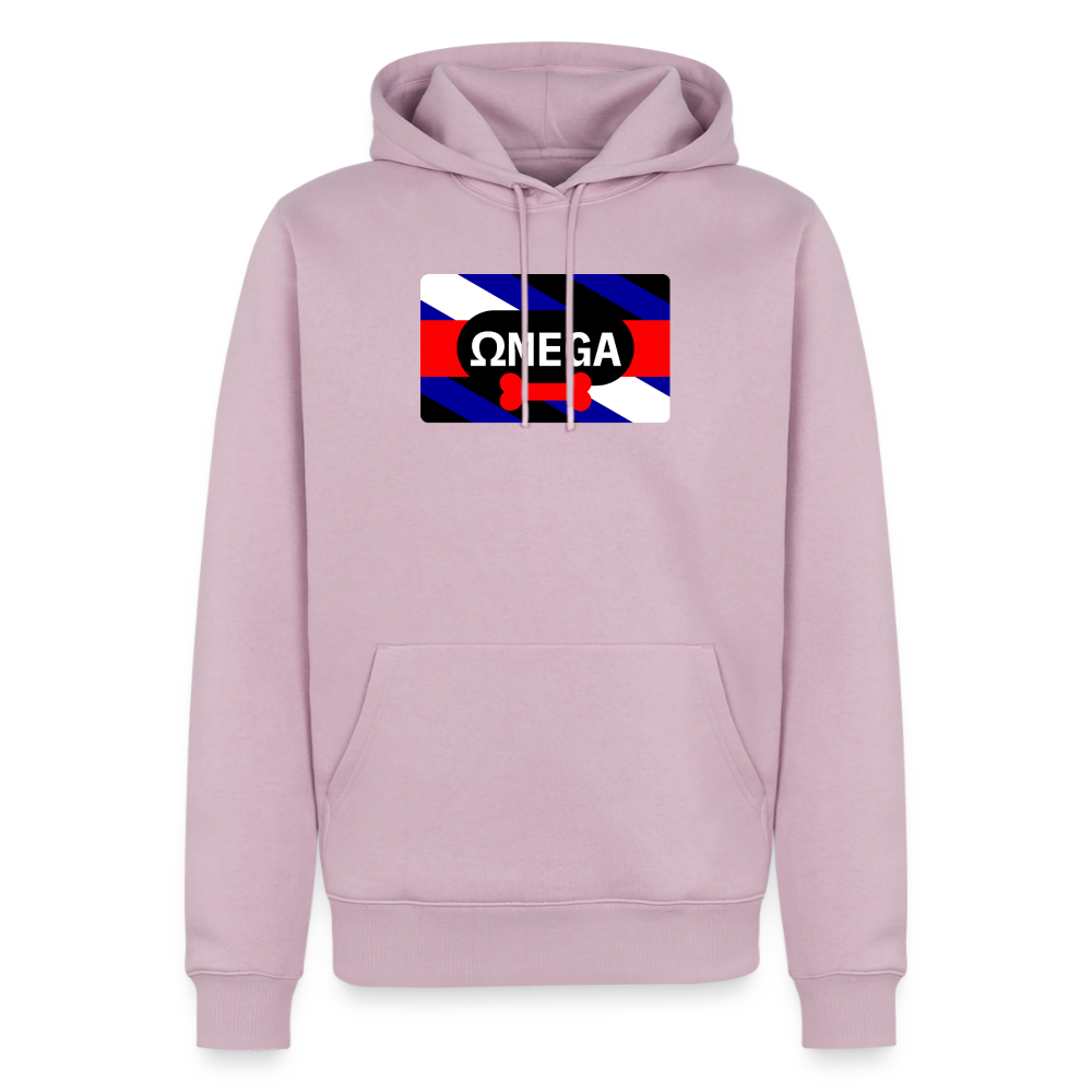 OMEGA Puppy Flag | Puppy Kink Pride Bio-Hoodie Unisex - Altrosa