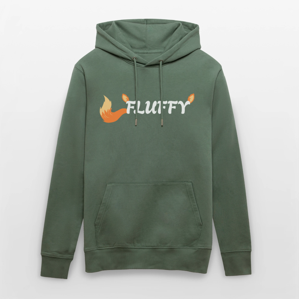 FLUFFY | Furry Pride Bio-Hoodie Unisex - Tanngrün