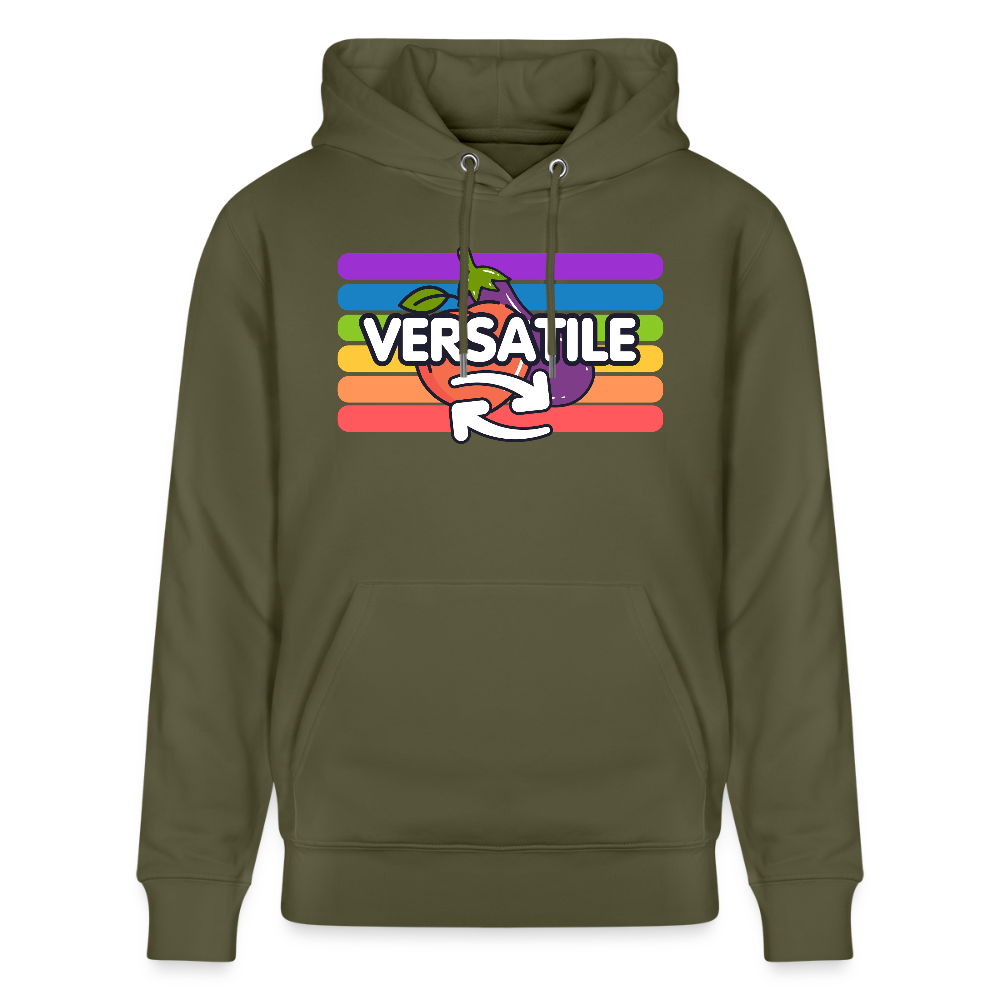 Versatile Gay | Pride Bio-Hoodie Unisex - Khaki Grün