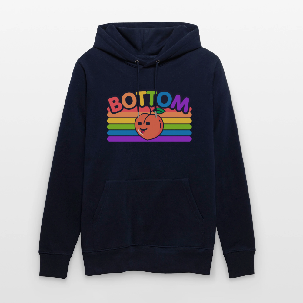 Bottom Gay | Pride Bio-Hoodie Unisex - Navy