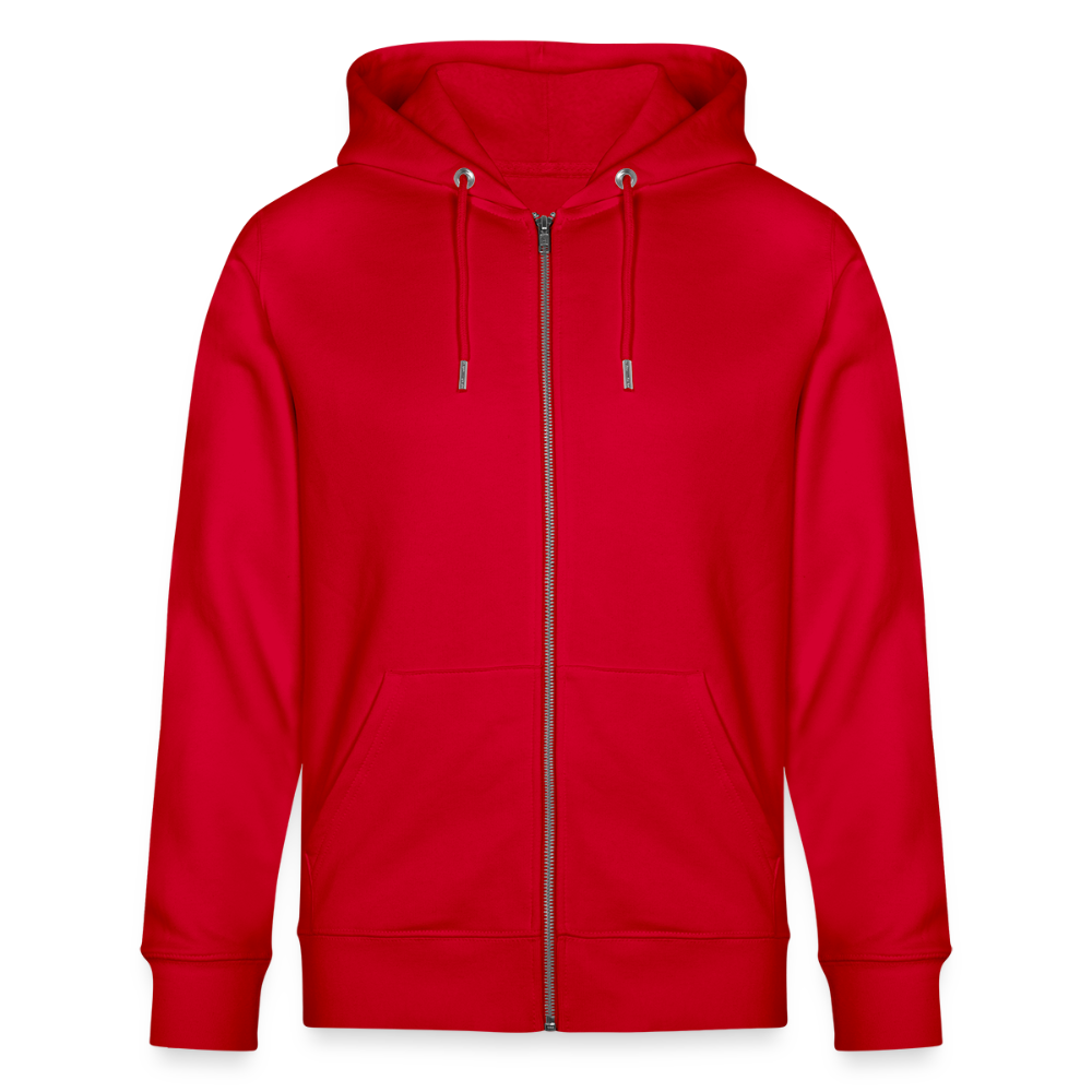 Gay & Proud | Pride Bio-Kapuzenjacke Unisex - Rot