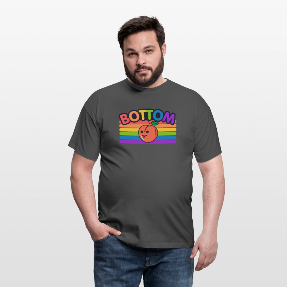 Gay Bottom | Pride T-Shirt - Anthrazit