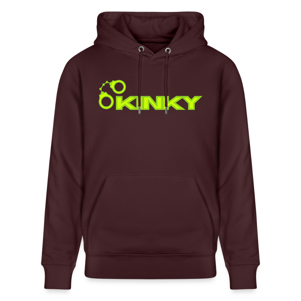 KINKY | Kink Fetish Pride Bio-Hoodie Unisex - Maroon