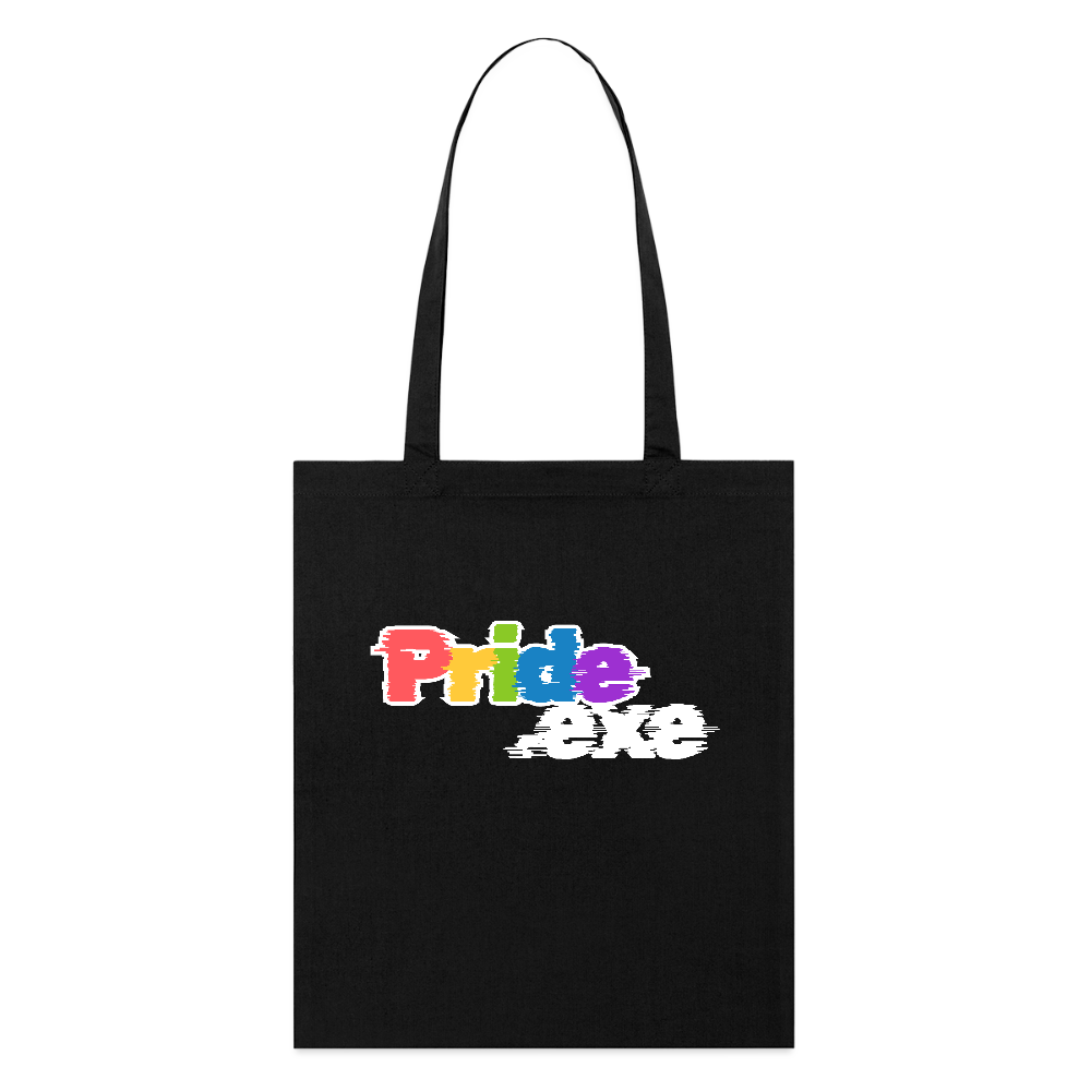 Pride.exe | Pride Bio-Stoffbeutel - Schwarz