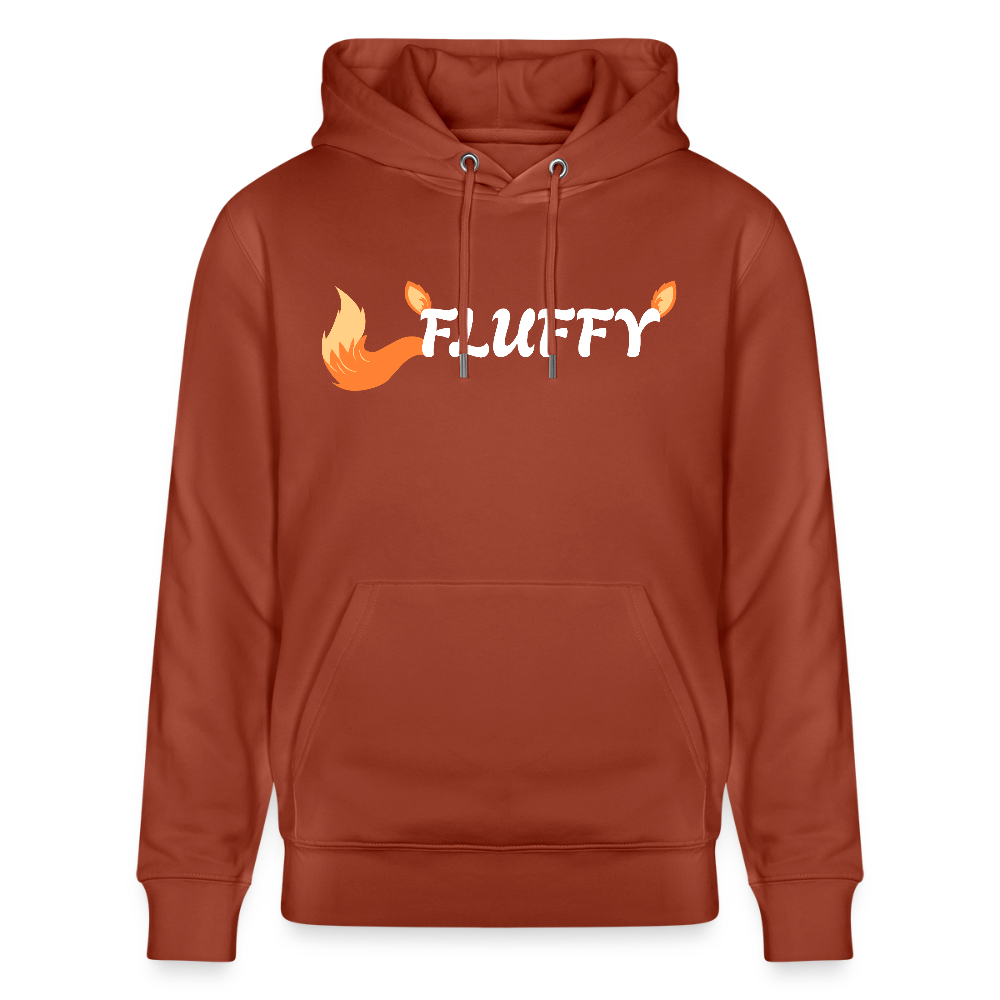 FLUFFY | Furry Pride Bio-Hoodie Unisex - Terrakotta