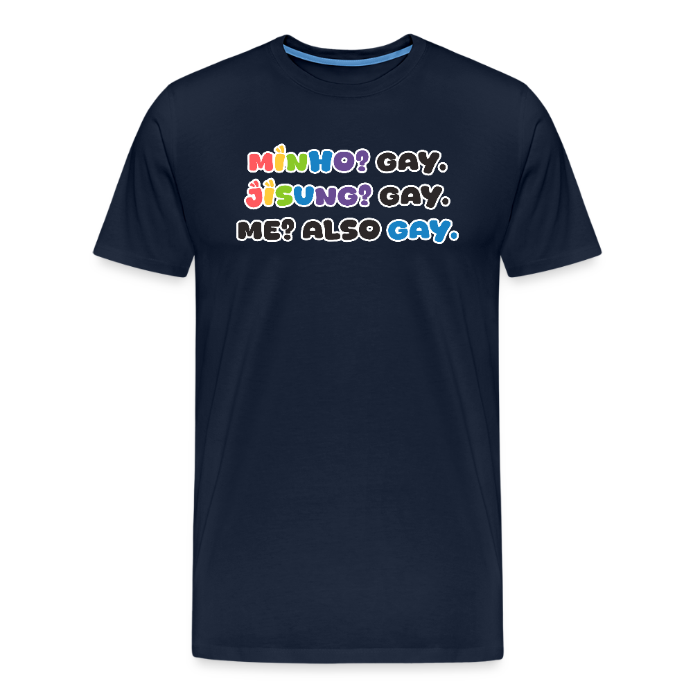 Minsung - Minho & Jisung - Pride T-Shirt - Navy