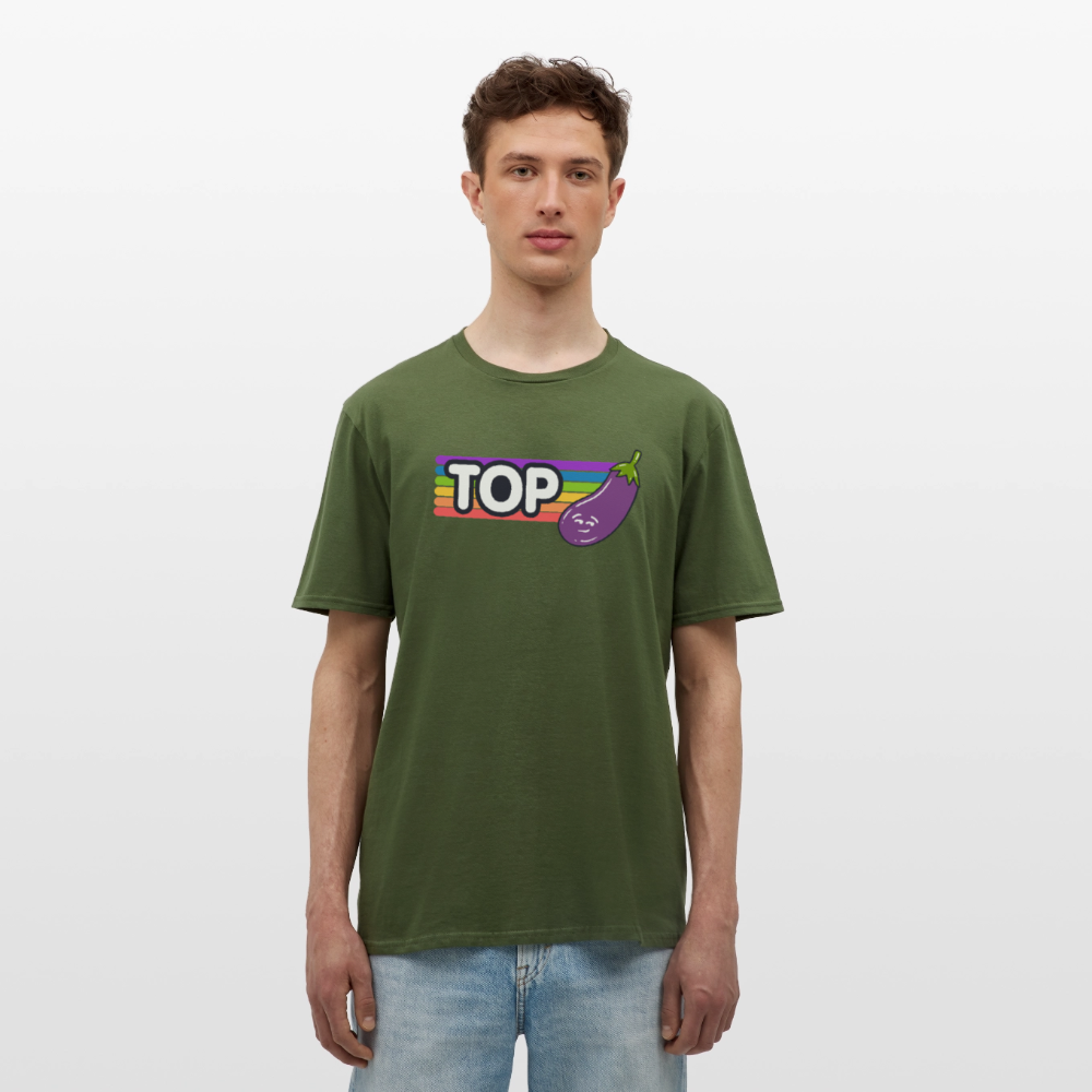 Top Gay | Pride T-Shirt - Militärgrün