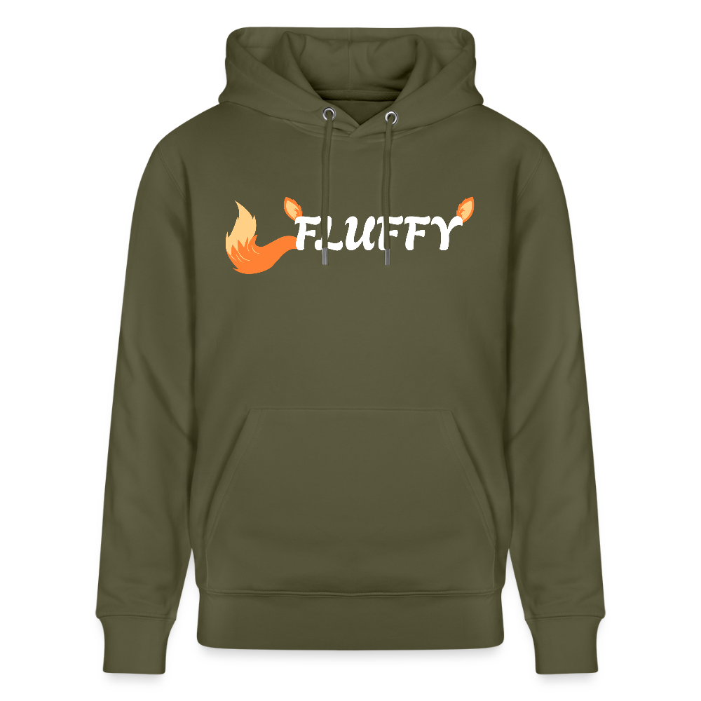 FLUFFY | Furry Pride Bio-Hoodie Unisex - Khaki Grün