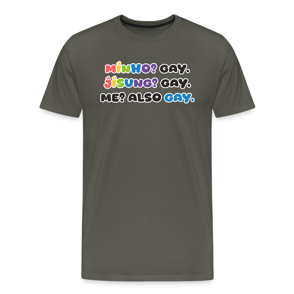 Minsung - Minho & Jisung - Pride T-Shirt - Asphalt