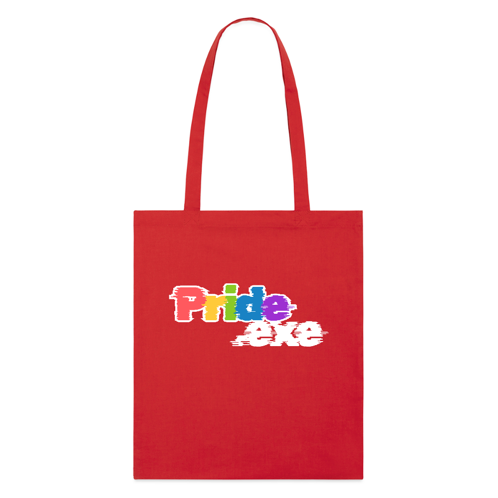 Pride.exe | Pride Bio-Stoffbeutel - Rot