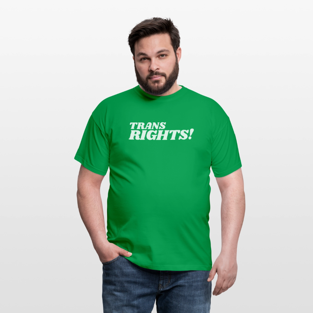 Trans Right! | Pride T-Shirt - Kelly Green