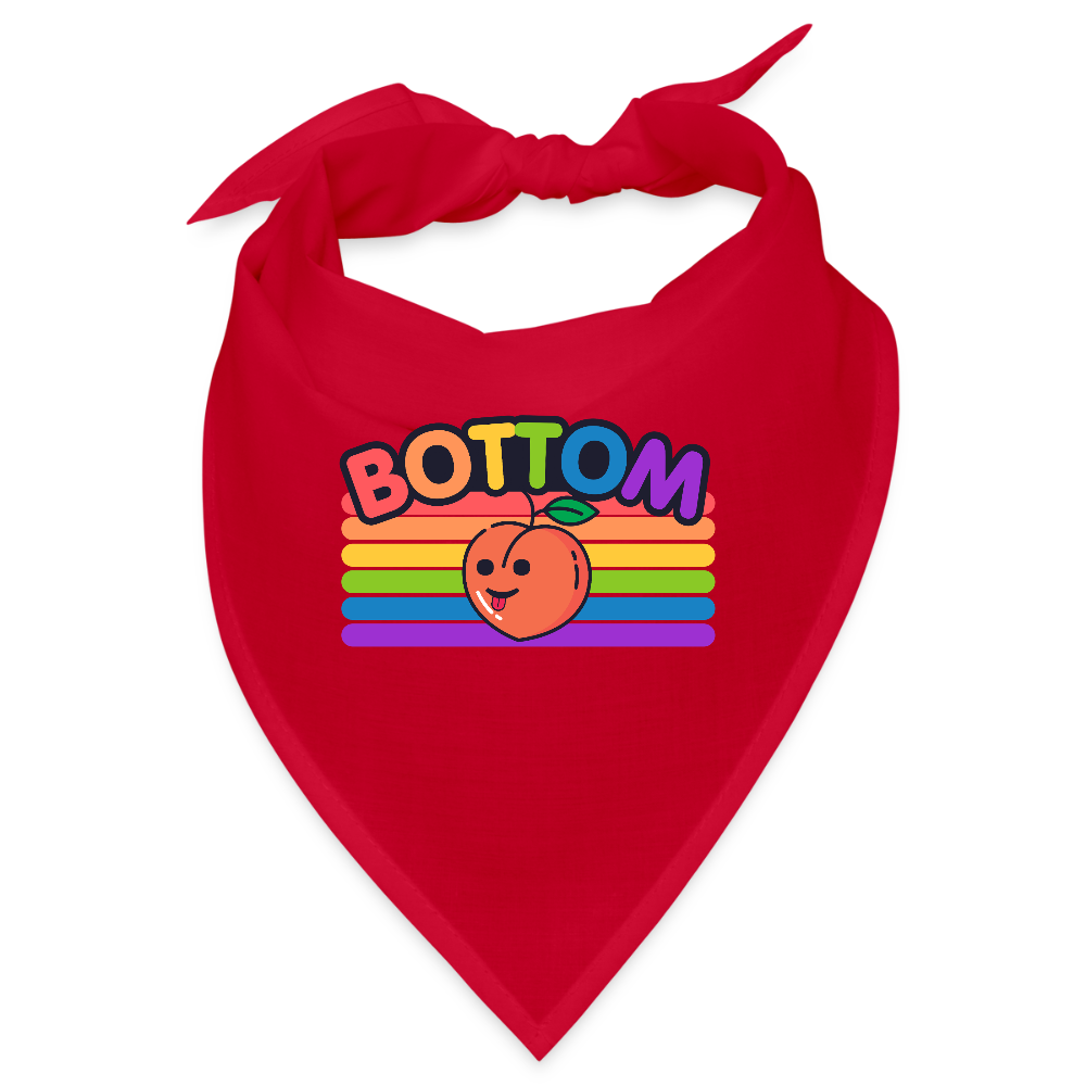Bottom Gay | Pride Bandana - Rot