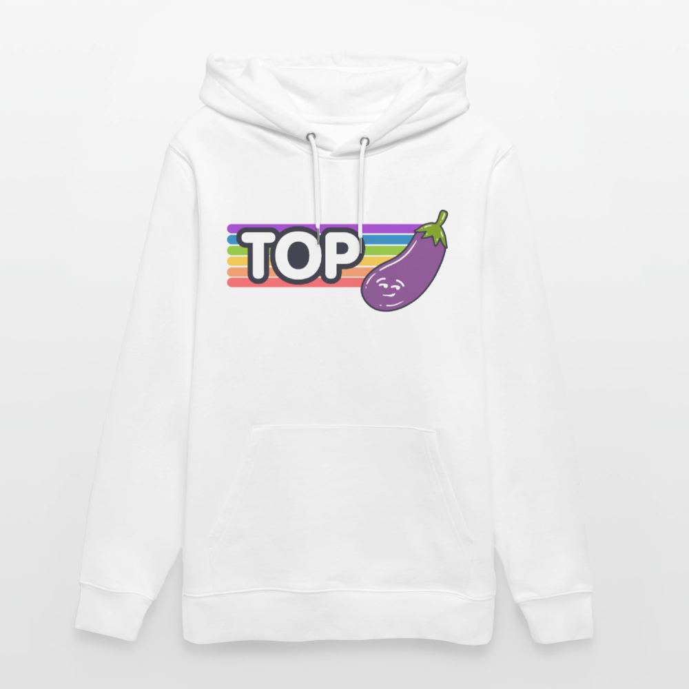 Top Gay | Pride Bio-Hoodie Unisex - Weiß