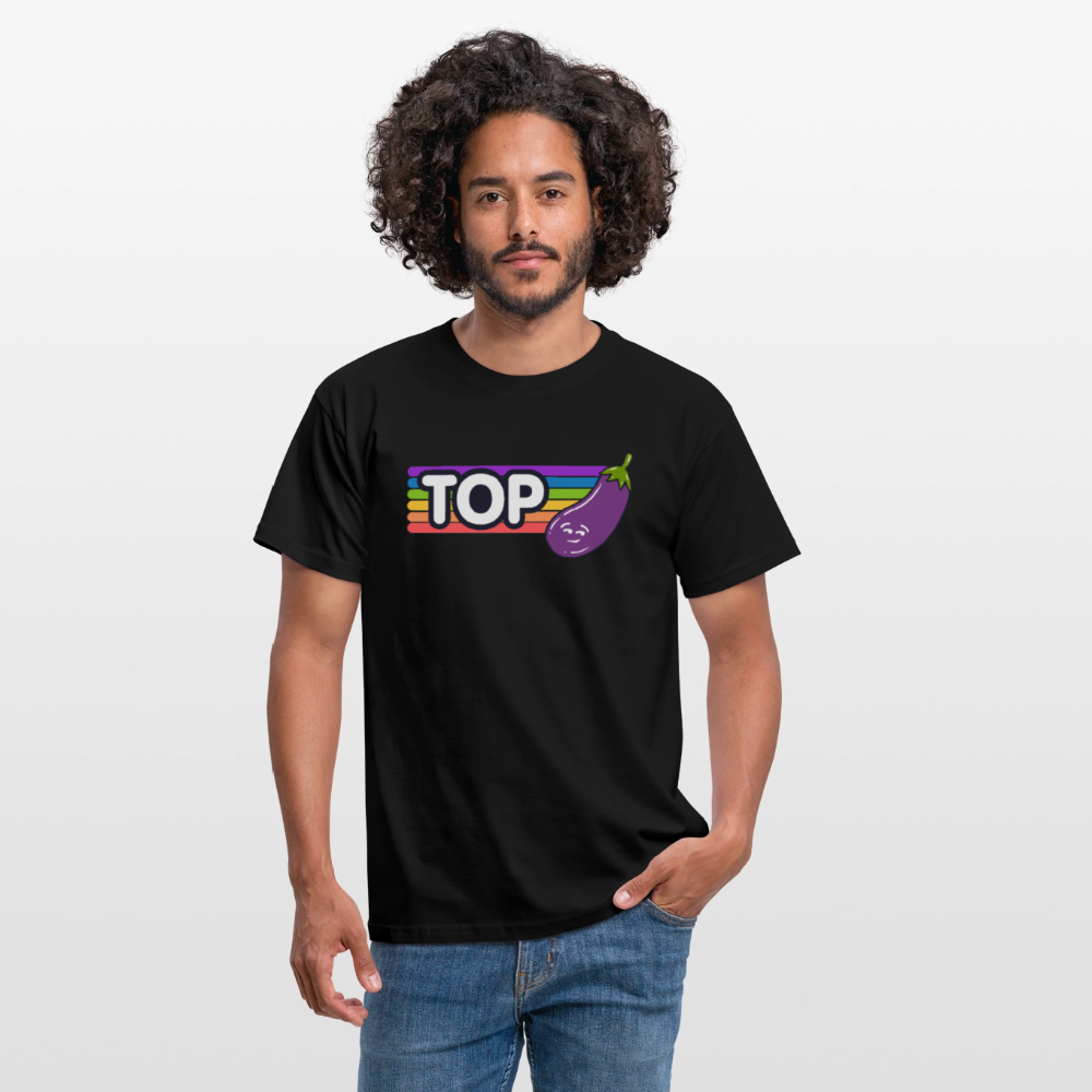 Top Gay | Pride T-Shirt - Schwarz