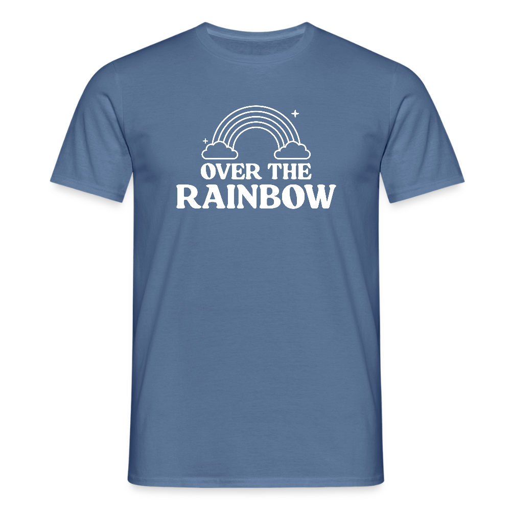 Over the Rainbow | Pride T-Shirt - Taubenblau