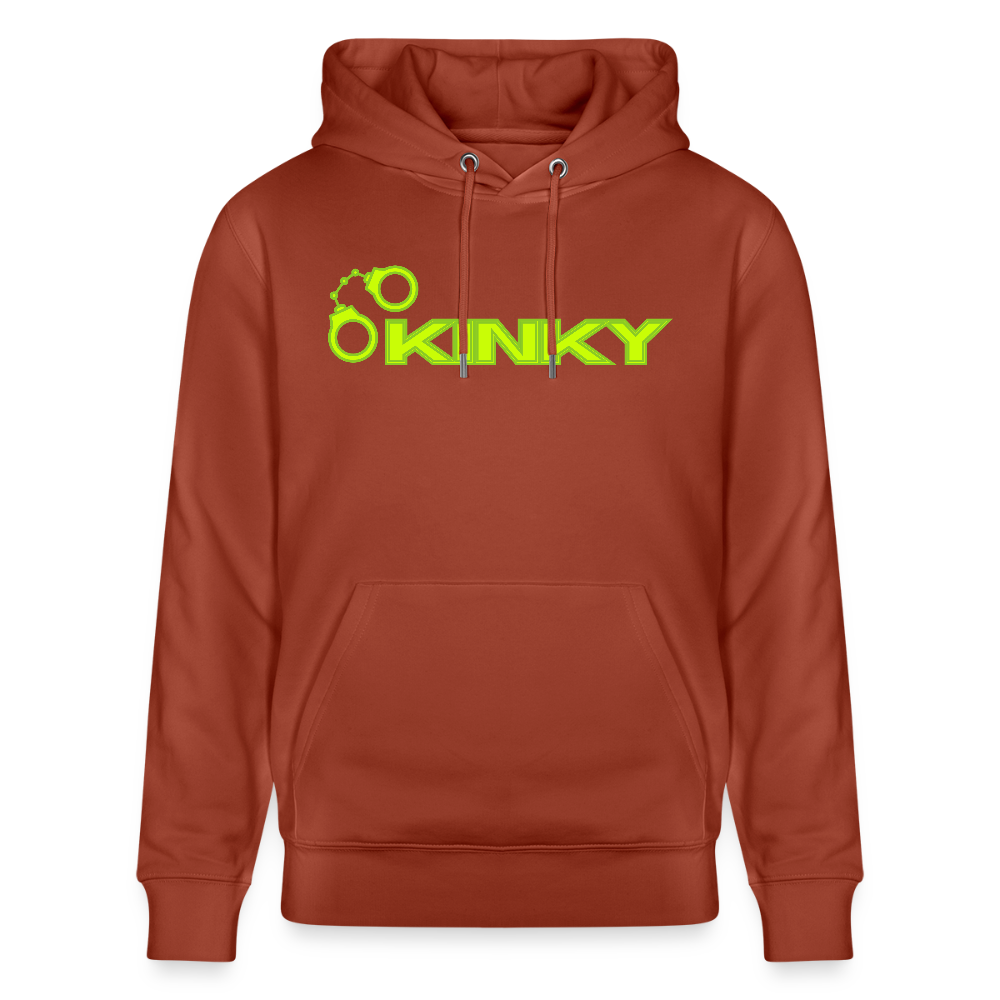 KINKY | Kink Fetish Pride Bio-Hoodie Unisex - Terrakotta