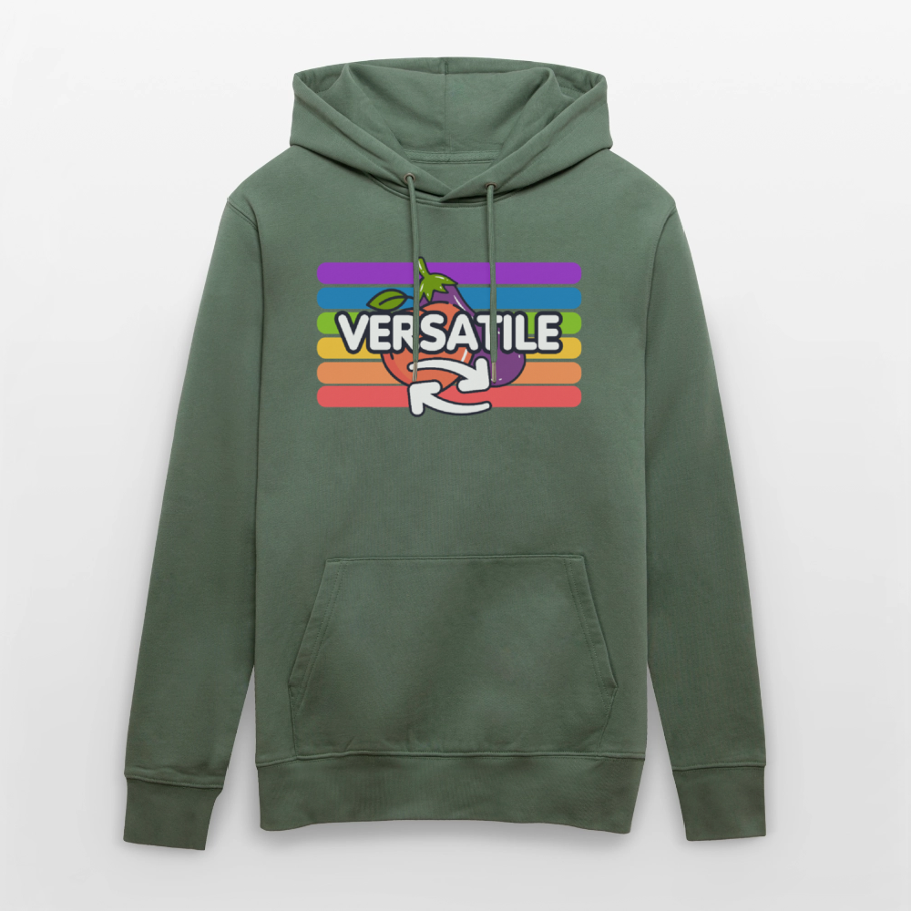 Versatile Gay | Pride Bio-Hoodie Unisex - Tanngrün