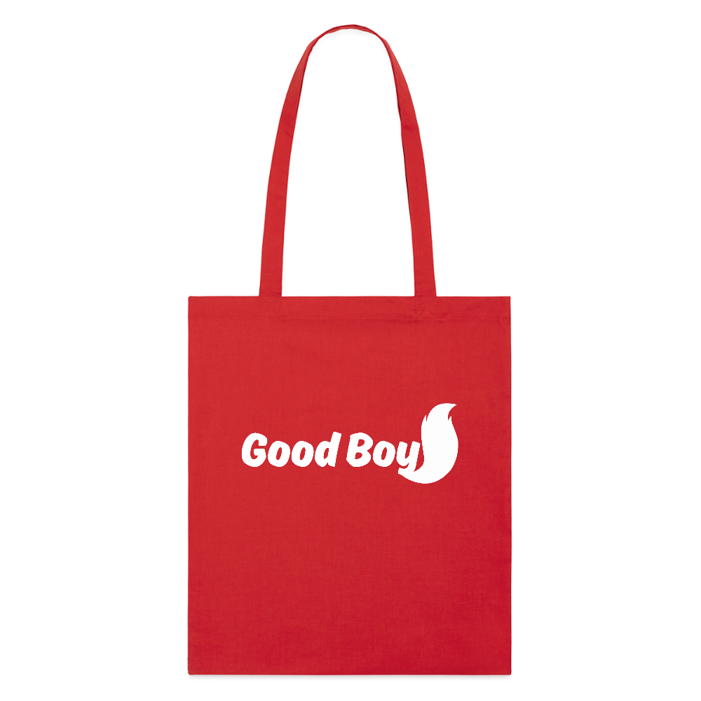 Good Boy | Furry / Puppy Pride Bio-Stoffbeutel - Rot
