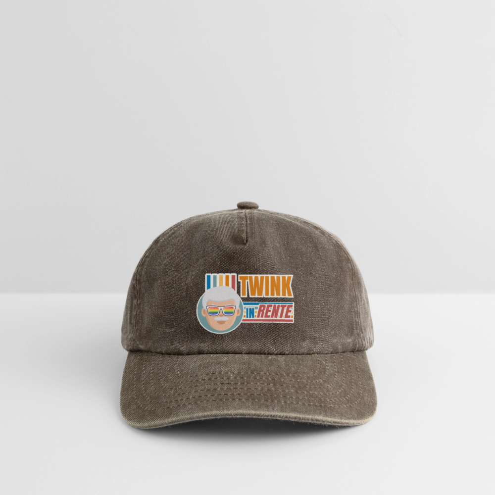 Twink in Rente! | Pride Vintage Cap - Vintage Braun