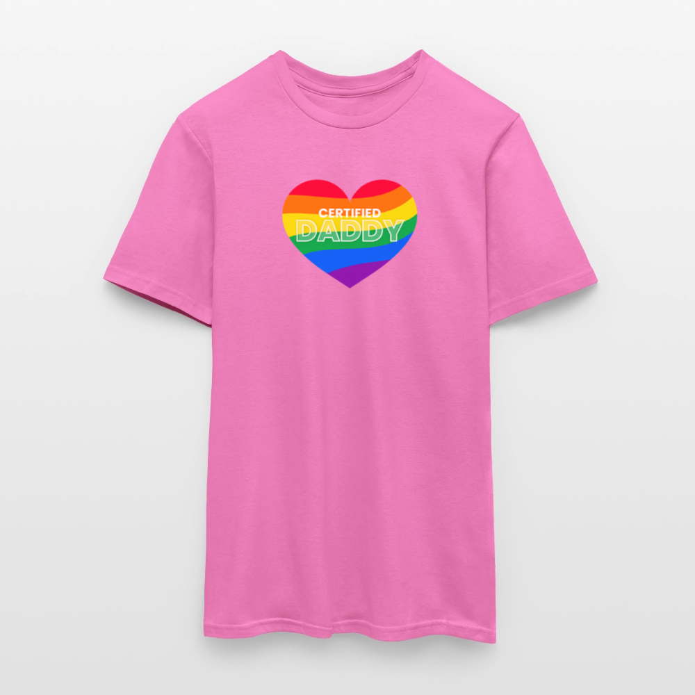 CERTIFIED DADDY | Kink Fetish Pride T-Shirt - Pink