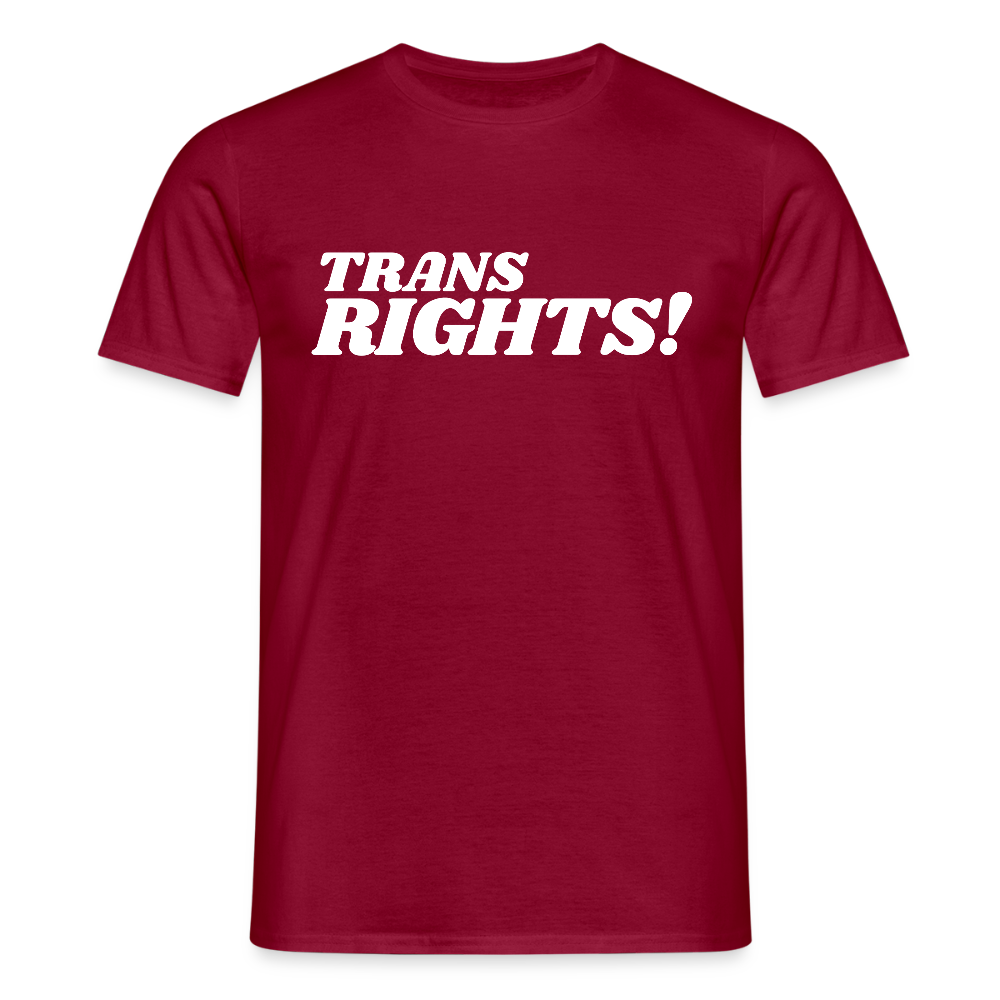 Trans Right! | Pride T-Shirt - Ziegelrot
