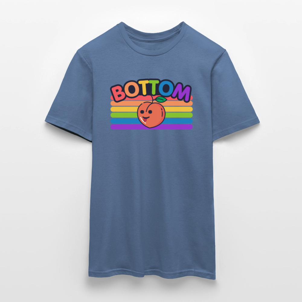 Gay Bottom | Pride T-Shirt - Taubenblau