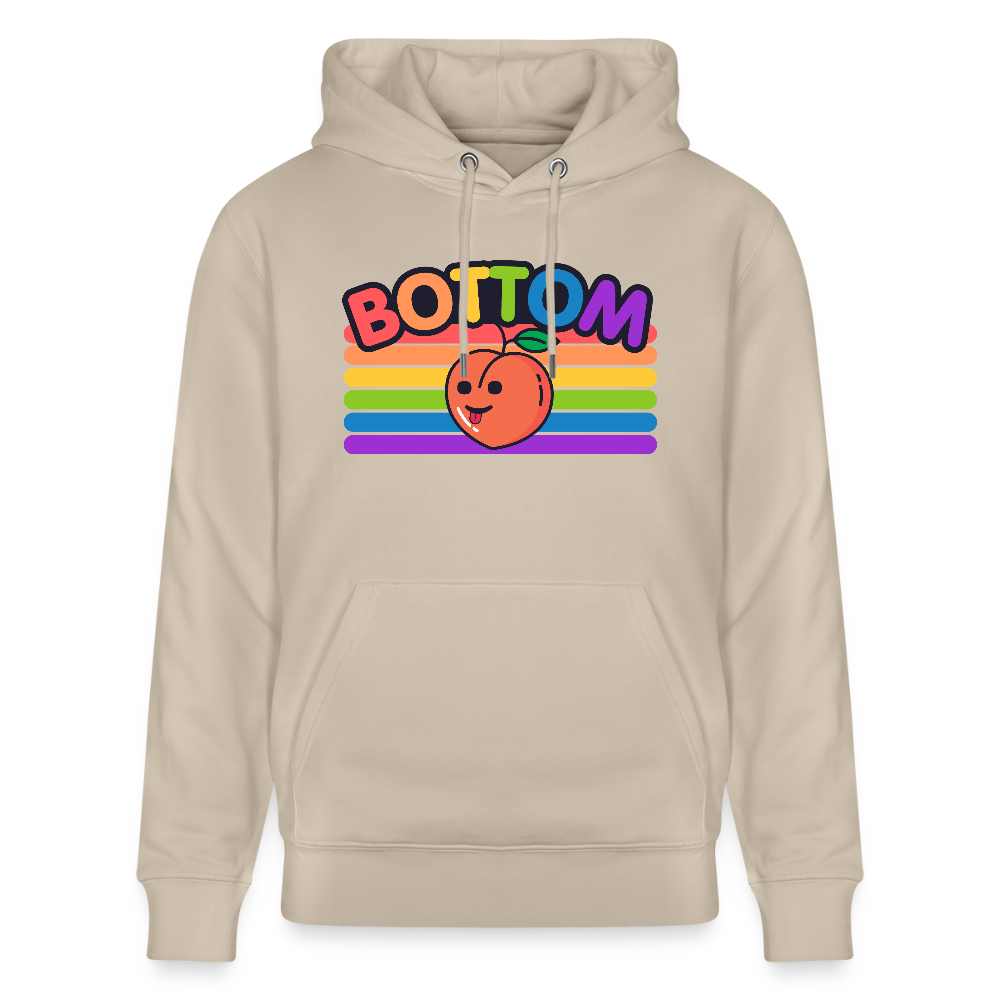 Bottom Gay | Pride Bio-Hoodie Unisex - Beige