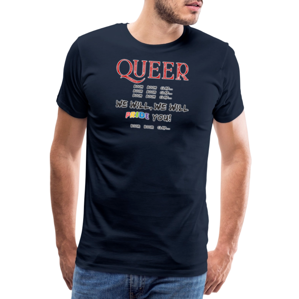 Pride T-Shirt QUEER | Germany Tour 2025 - Navy