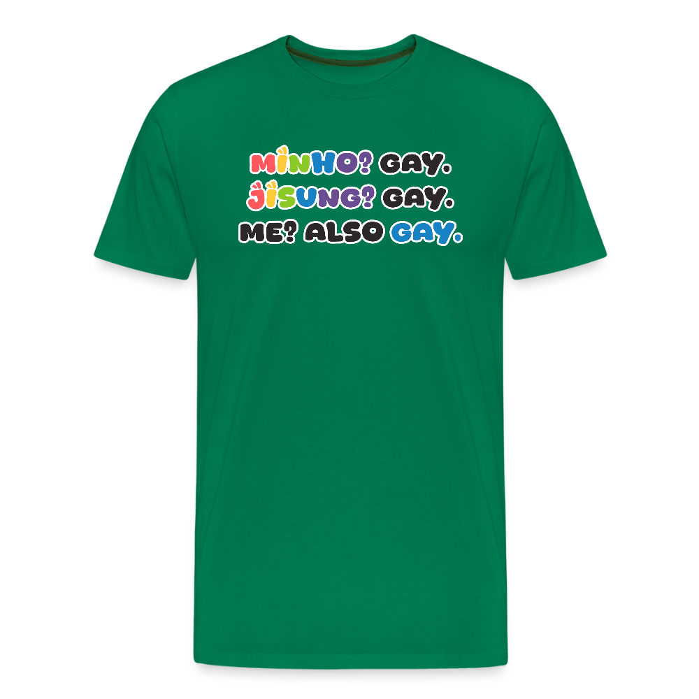 Minsung - Minho & Jisung - Pride T-Shirt - Kelly Green