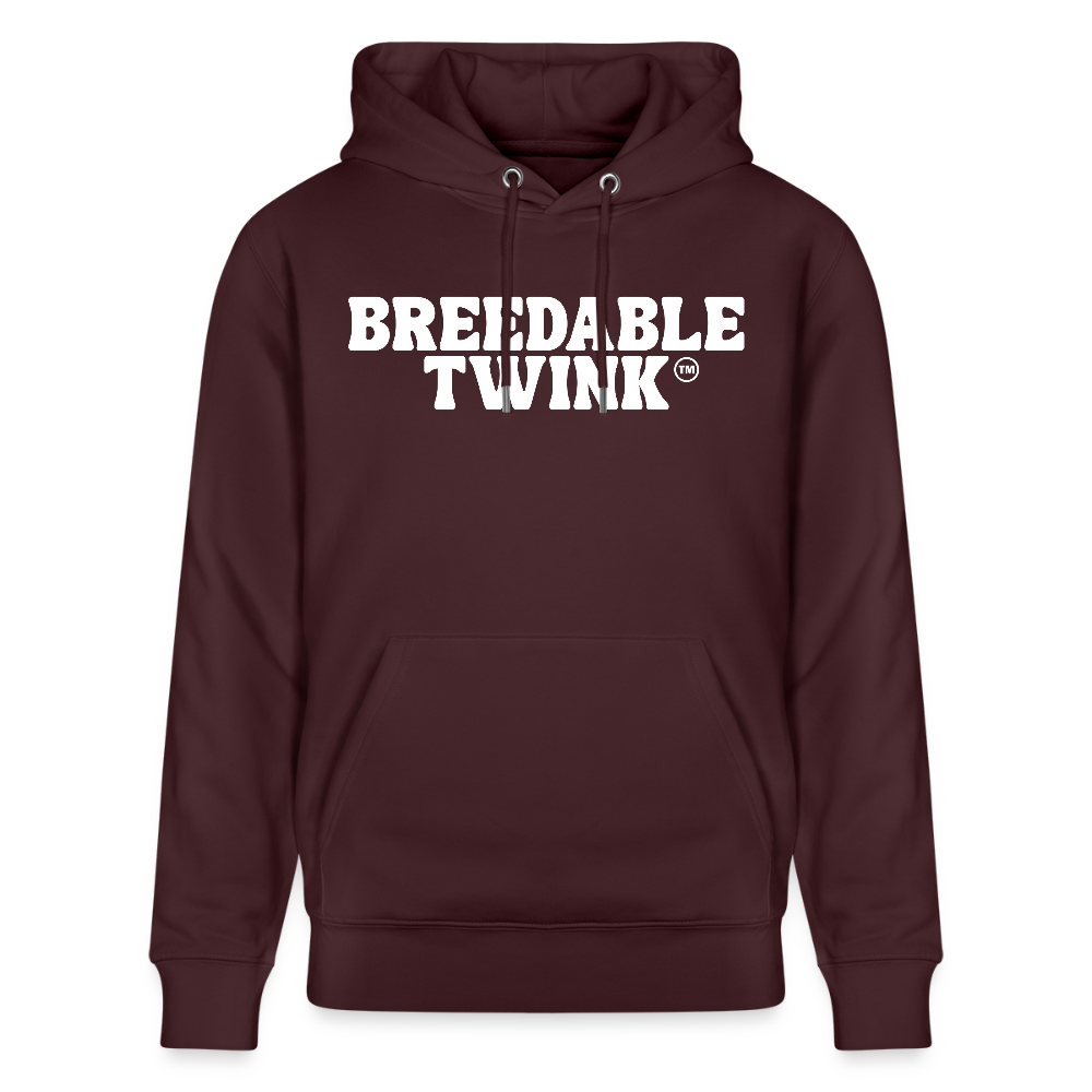 Breedable Twink™ | Kink Fetish Pride Bio-Hoodie Unisex - Maroon