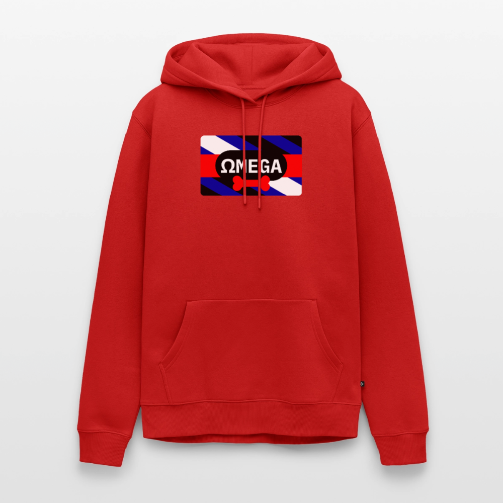 OMEGA Puppy Flag | Puppy Kink Pride Bio-Hoodie Unisex - Rot