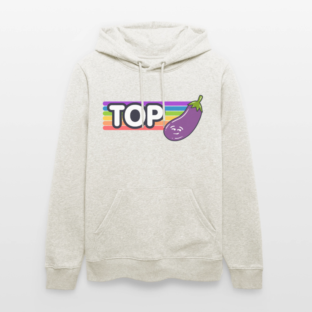 Top Gay | Pride Bio-Hoodie Unisex - Beige meliert