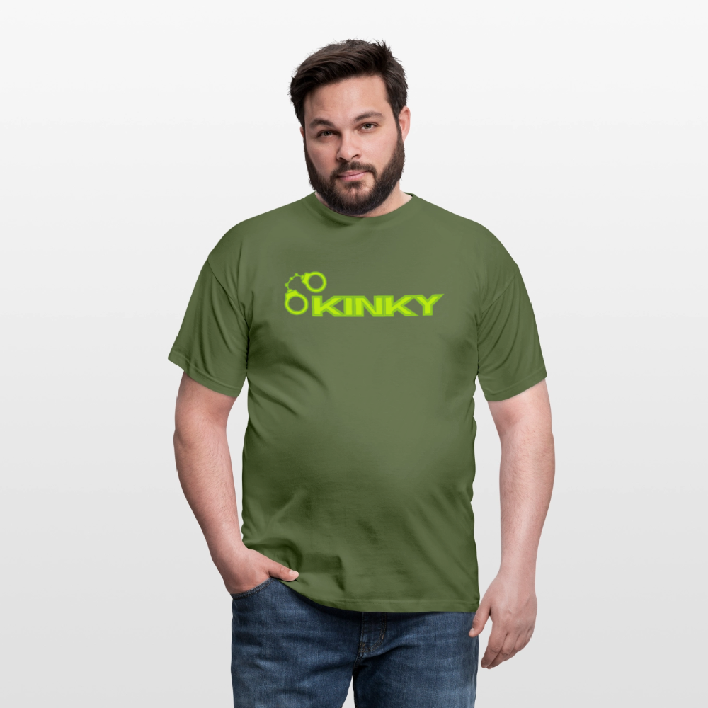KINKY | Kink Fetish Pride T-Shirt - Militärgrün