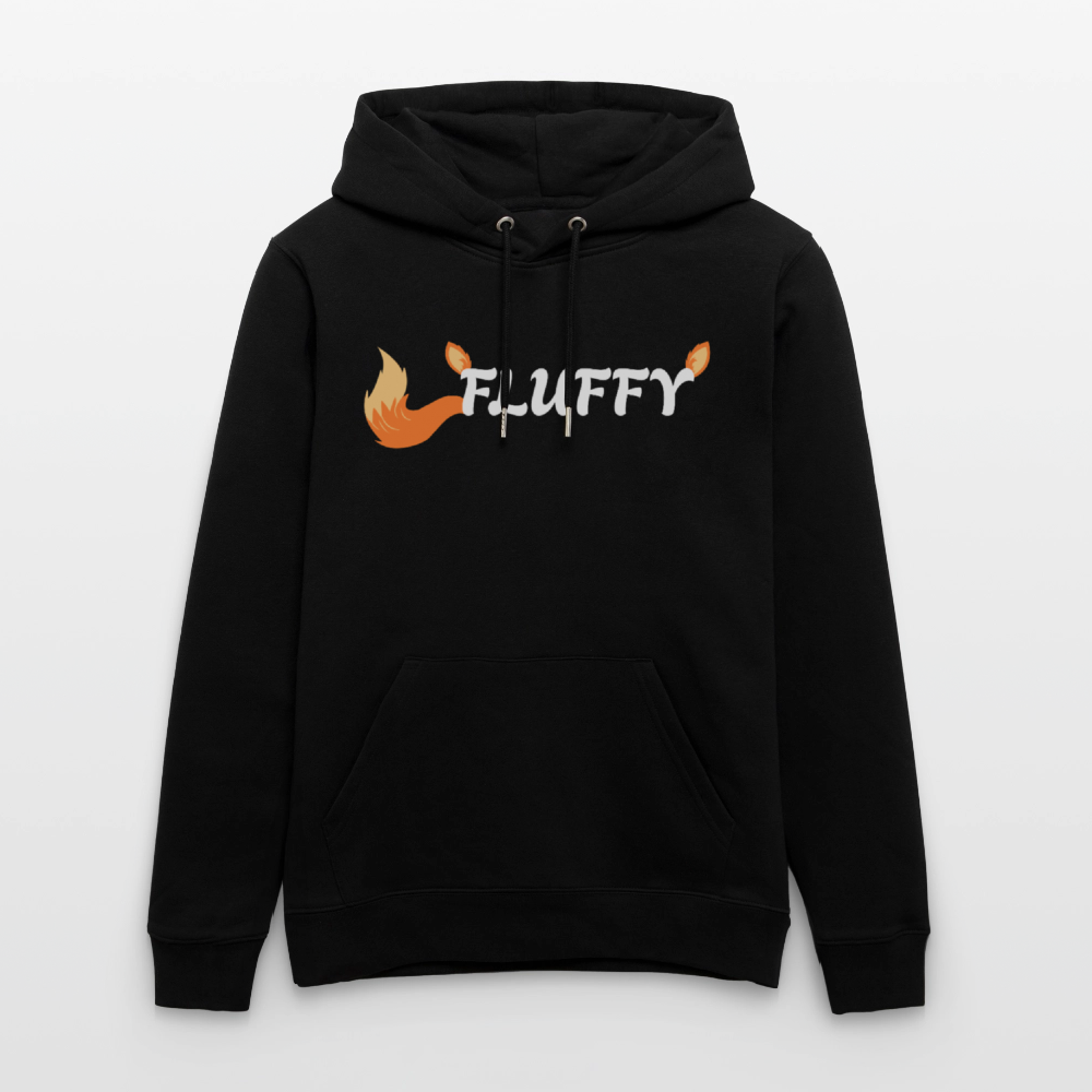 FLUFFY | Furry Pride Bio-Hoodie Unisex - Schwarz