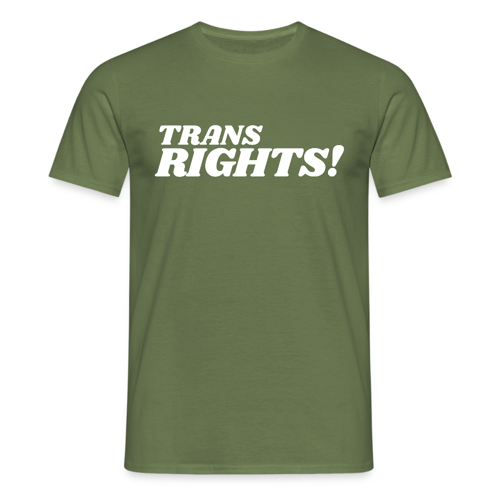 Trans Right! | Pride T-Shirt - Militärgrün