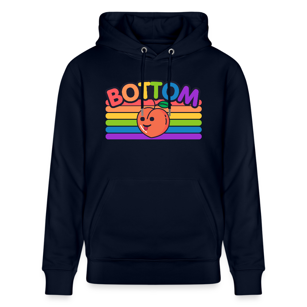 Bottom Gay | Pride Bio-Hoodie Unisex - Navy