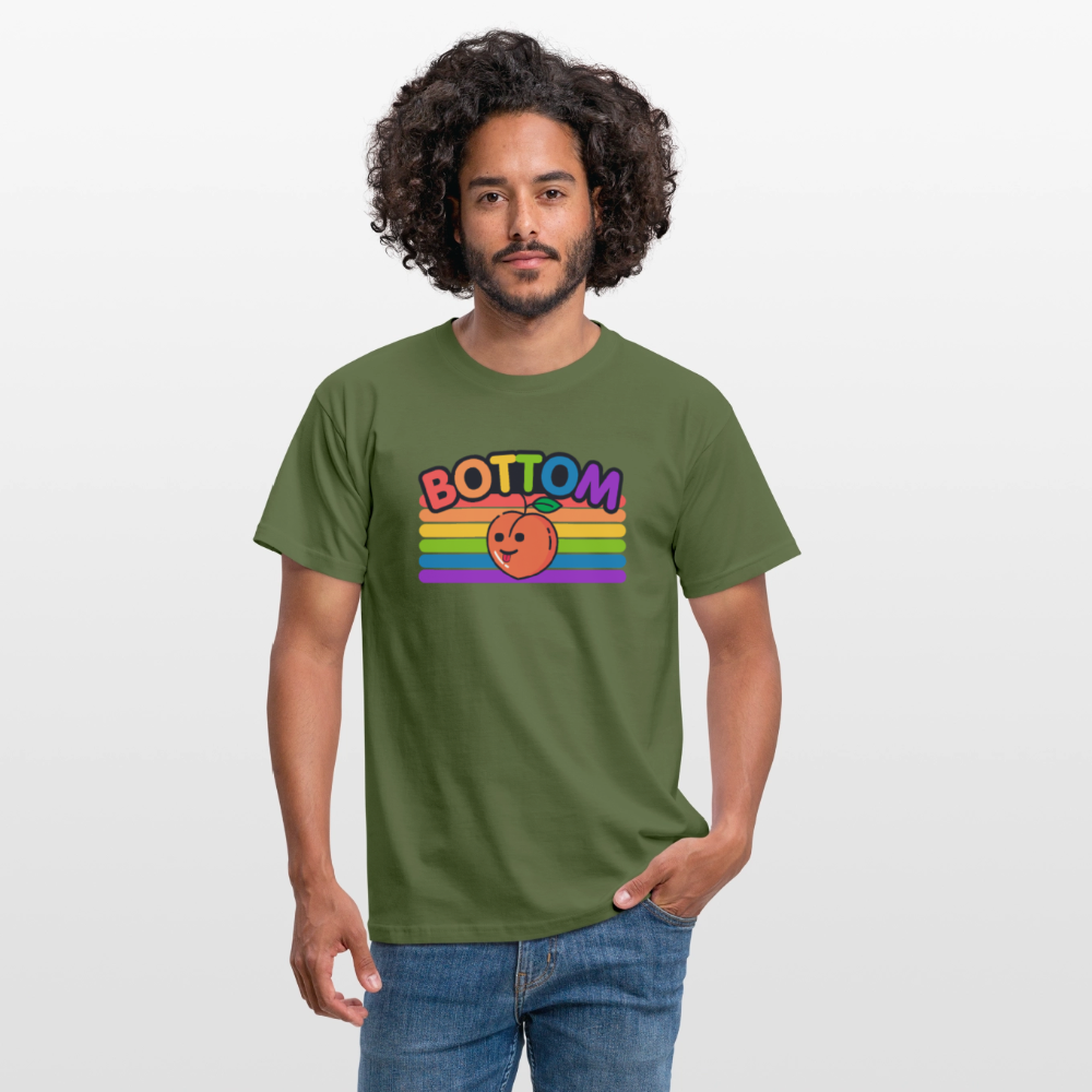 Gay Bottom | Pride T-Shirt - Militärgrün