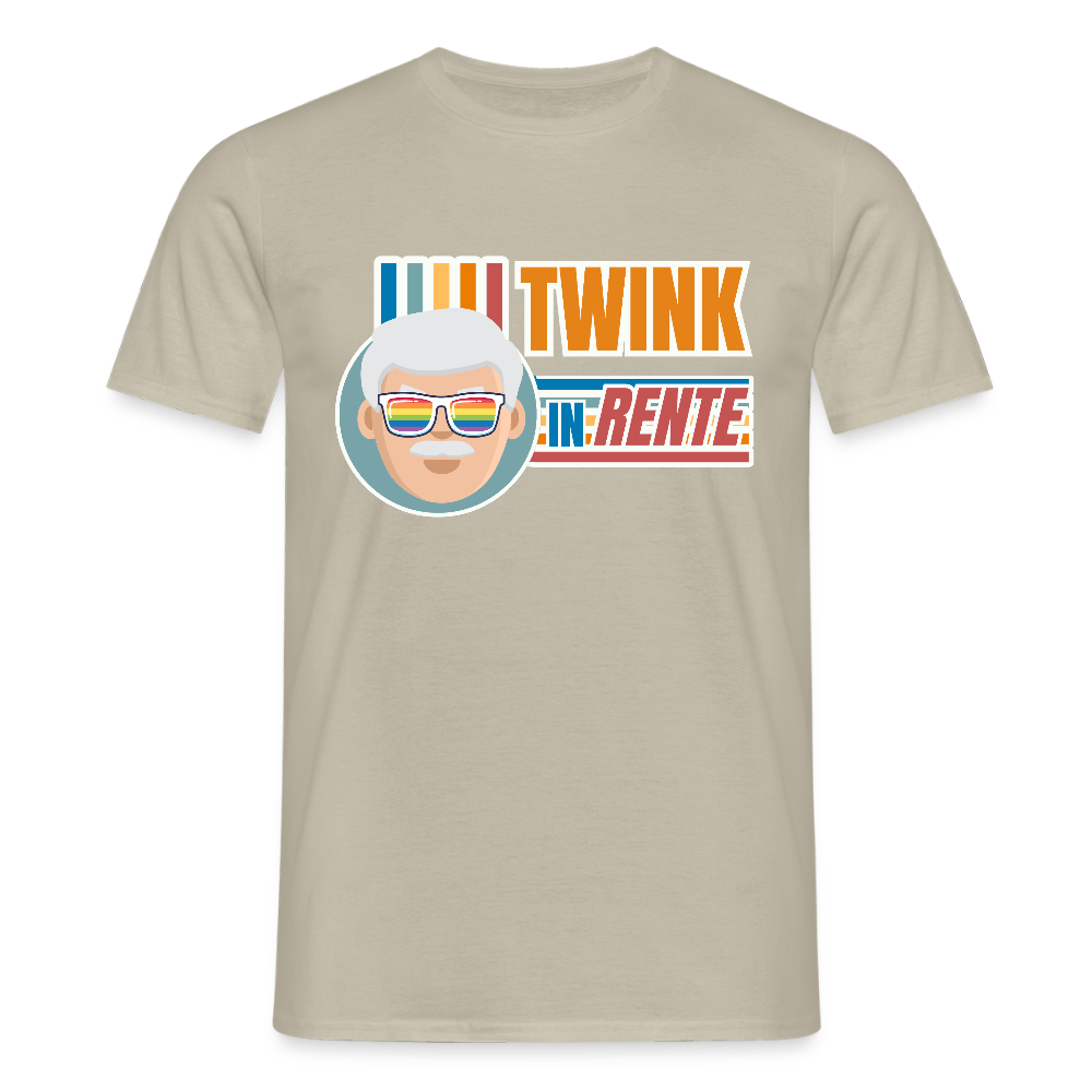 Twink in Rente! | Pride T-Shirt - Sandbeige