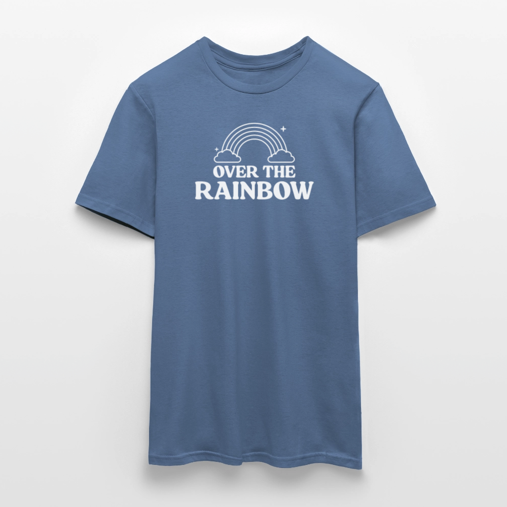 Over the Rainbow | Pride T-Shirt - Taubenblau