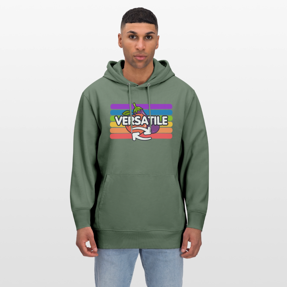 Versatile Gay | Pride Bio-Hoodie Unisex - Tanngrün