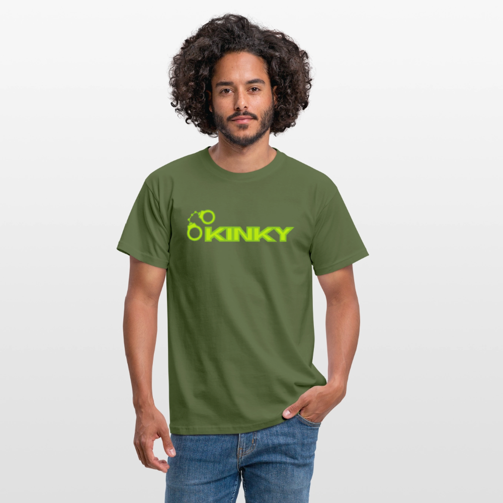 KINKY | Kink Fetish Pride T-Shirt - Militärgrün