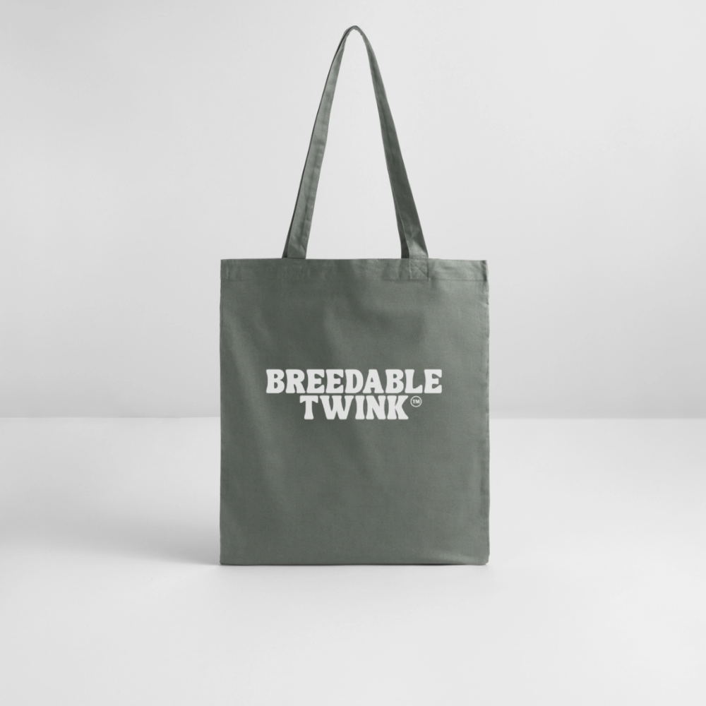 Breedable Twink™ | Kink Fetish Pride Bio-Stoffbeutel - Anthrazit