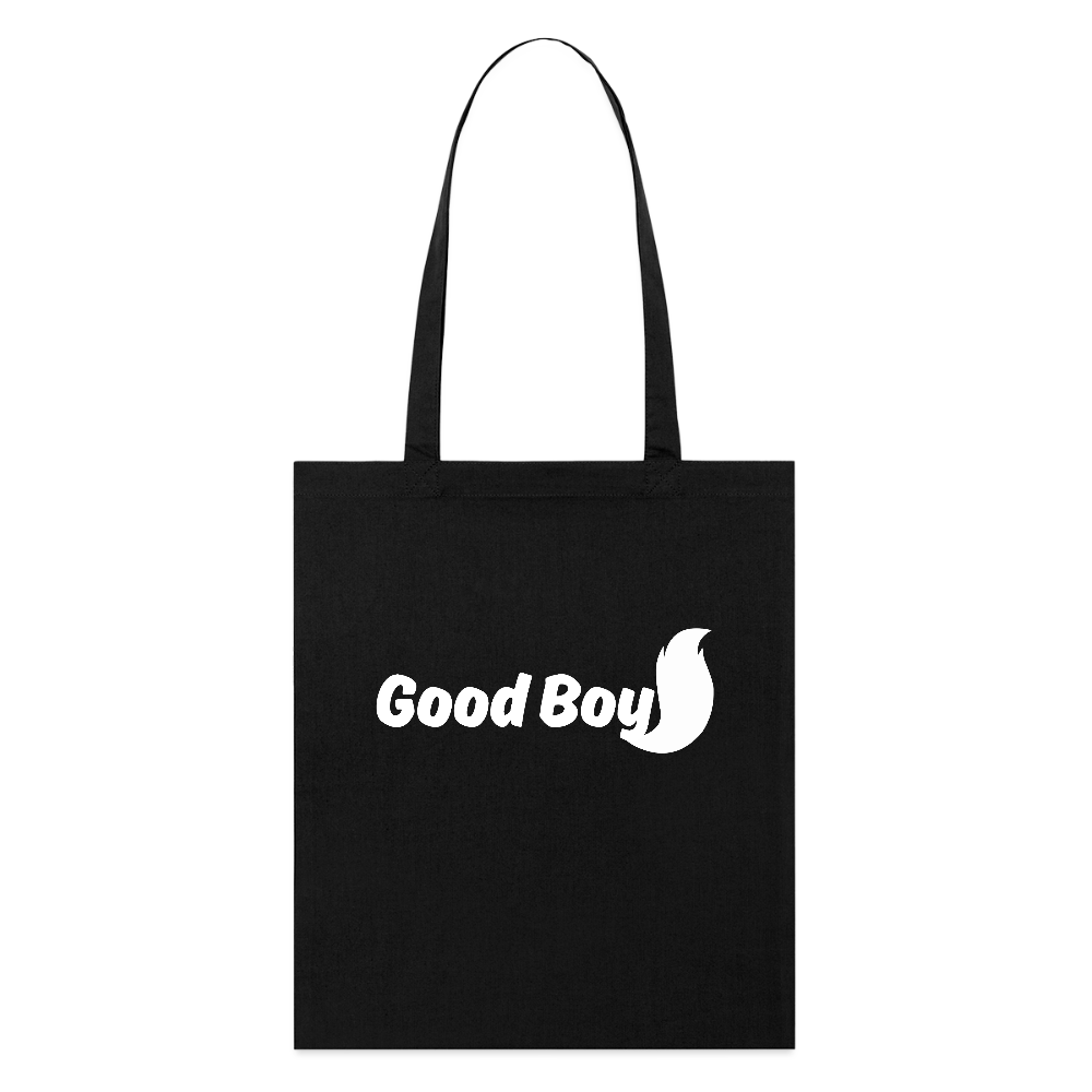 Good Boy | Furry / Puppy Pride Bio-Stoffbeutel - Schwarz