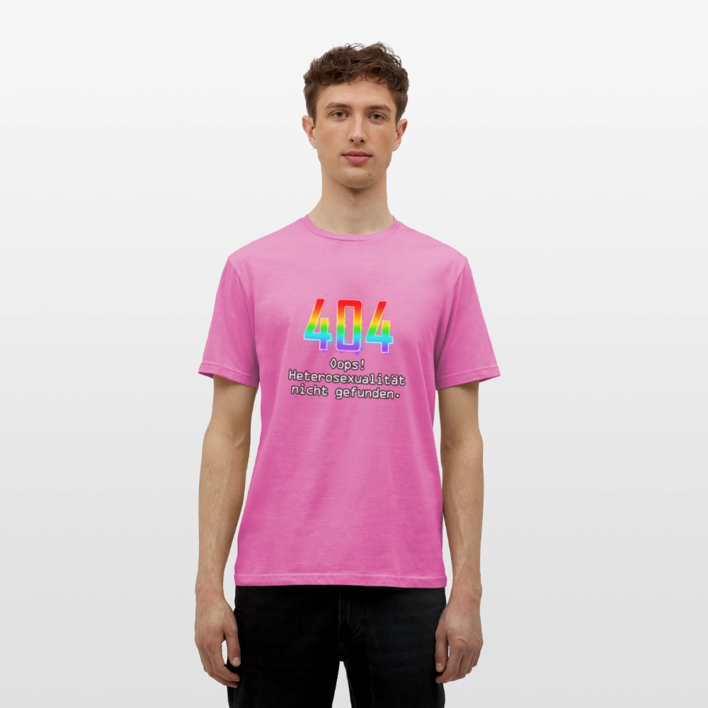 Error: 404 - Keine Heterosexualität Pride T-Shirt - Pink