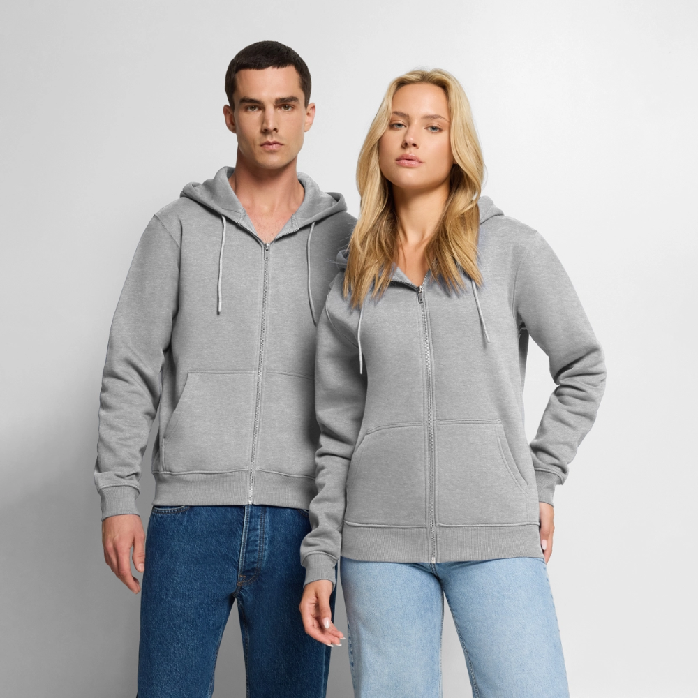 CSD BREMEN 2026 PRIDE | Premium Kapuzenjacke - Grau meliert