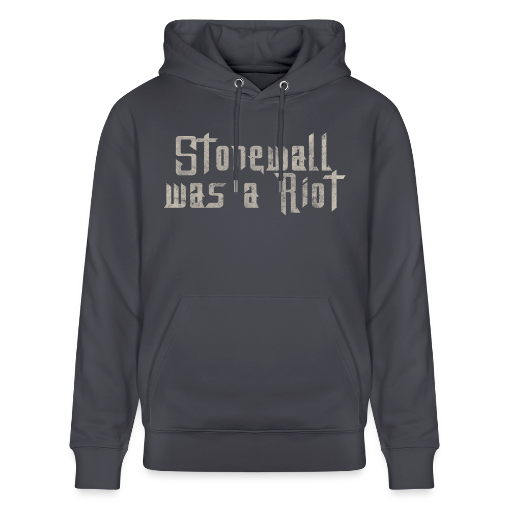 Stonewall was a Riot | Pride Bio-Hoodie Unisex - Indigoblau